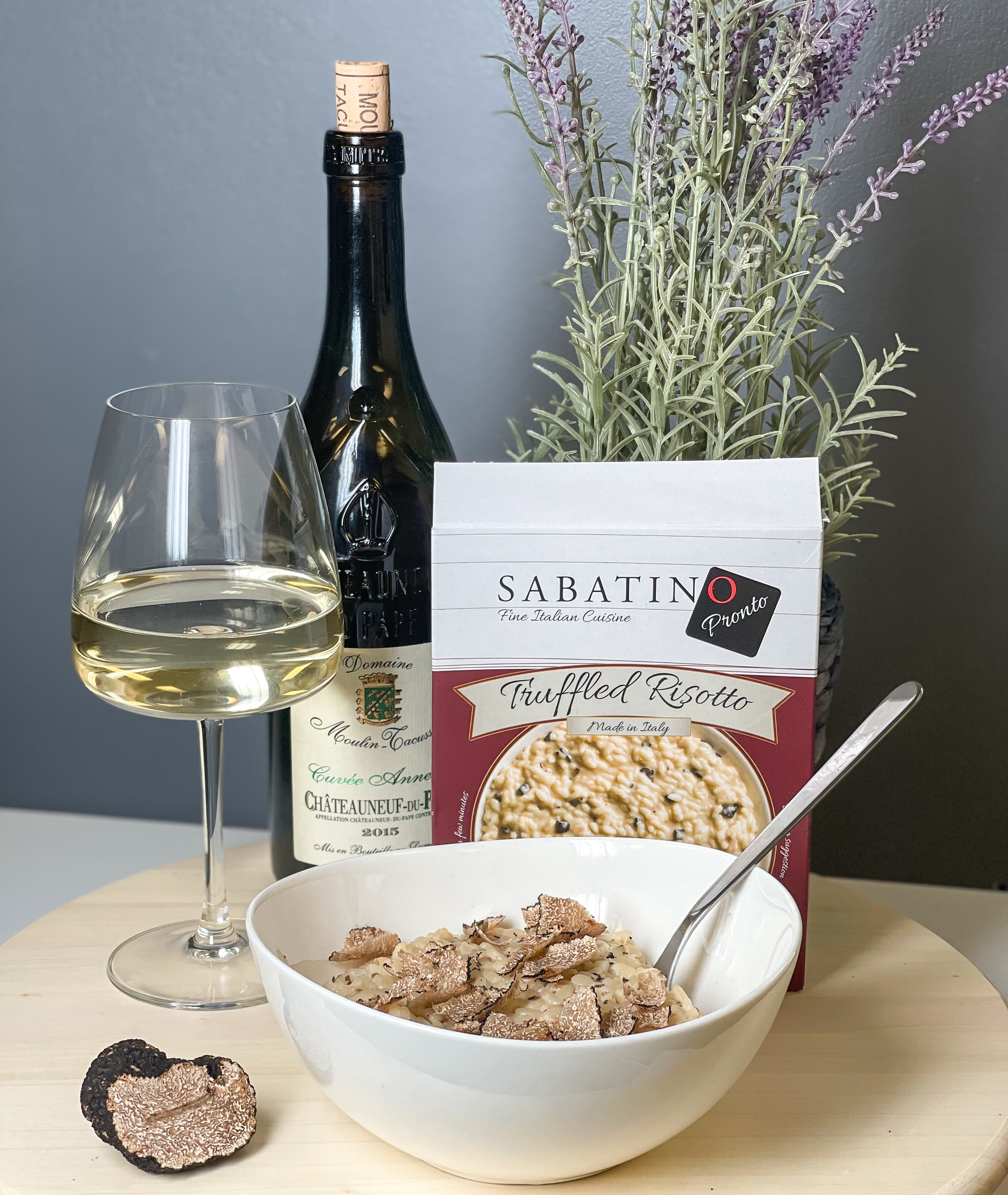 Truffles & White Wine