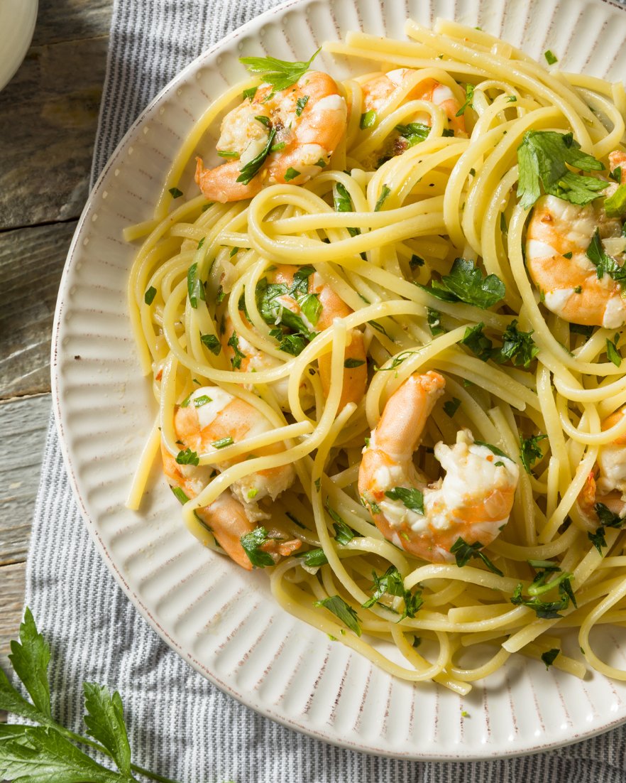 TRUFFLE LEMON SHRIMP SCAMPI