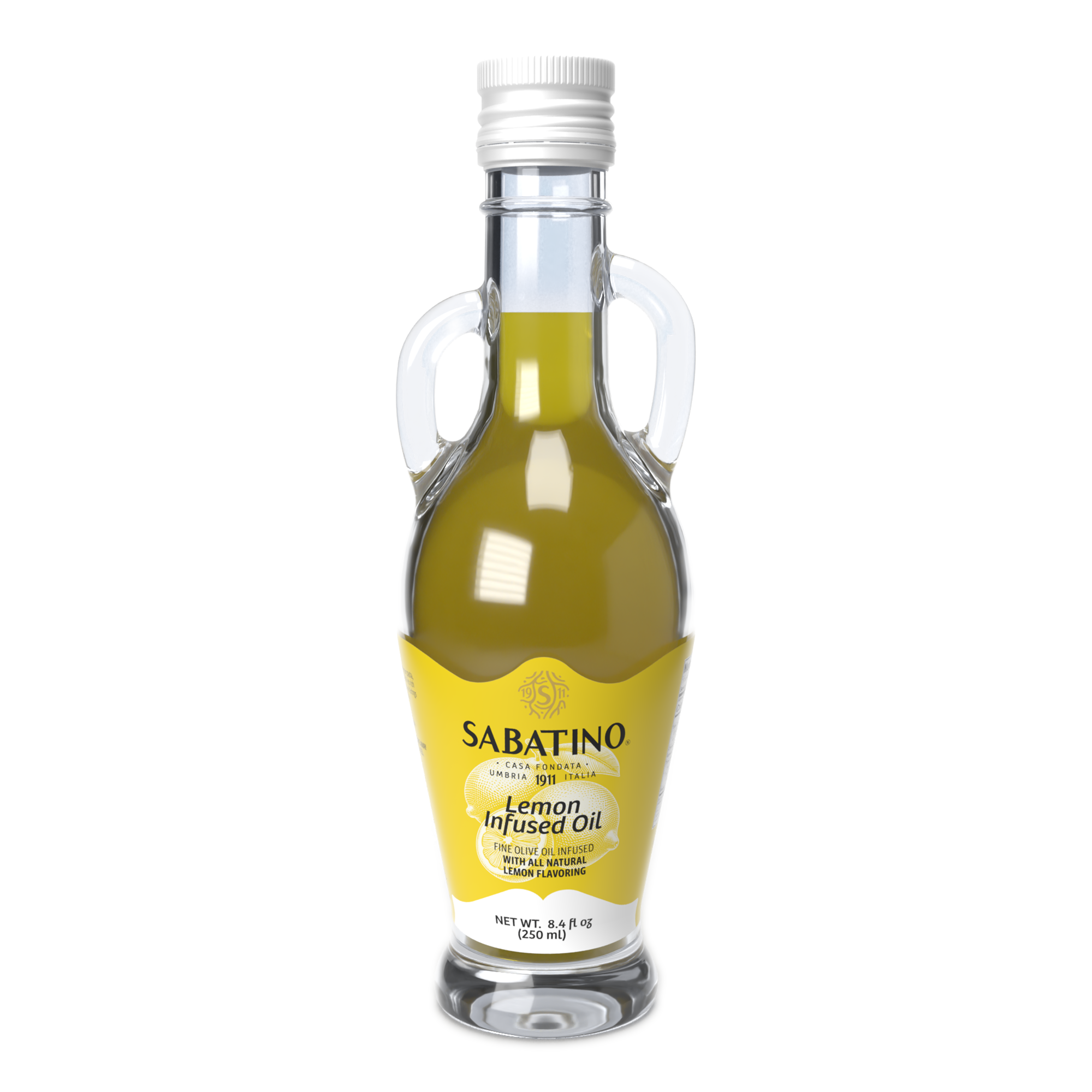 a bottle of lemon oil