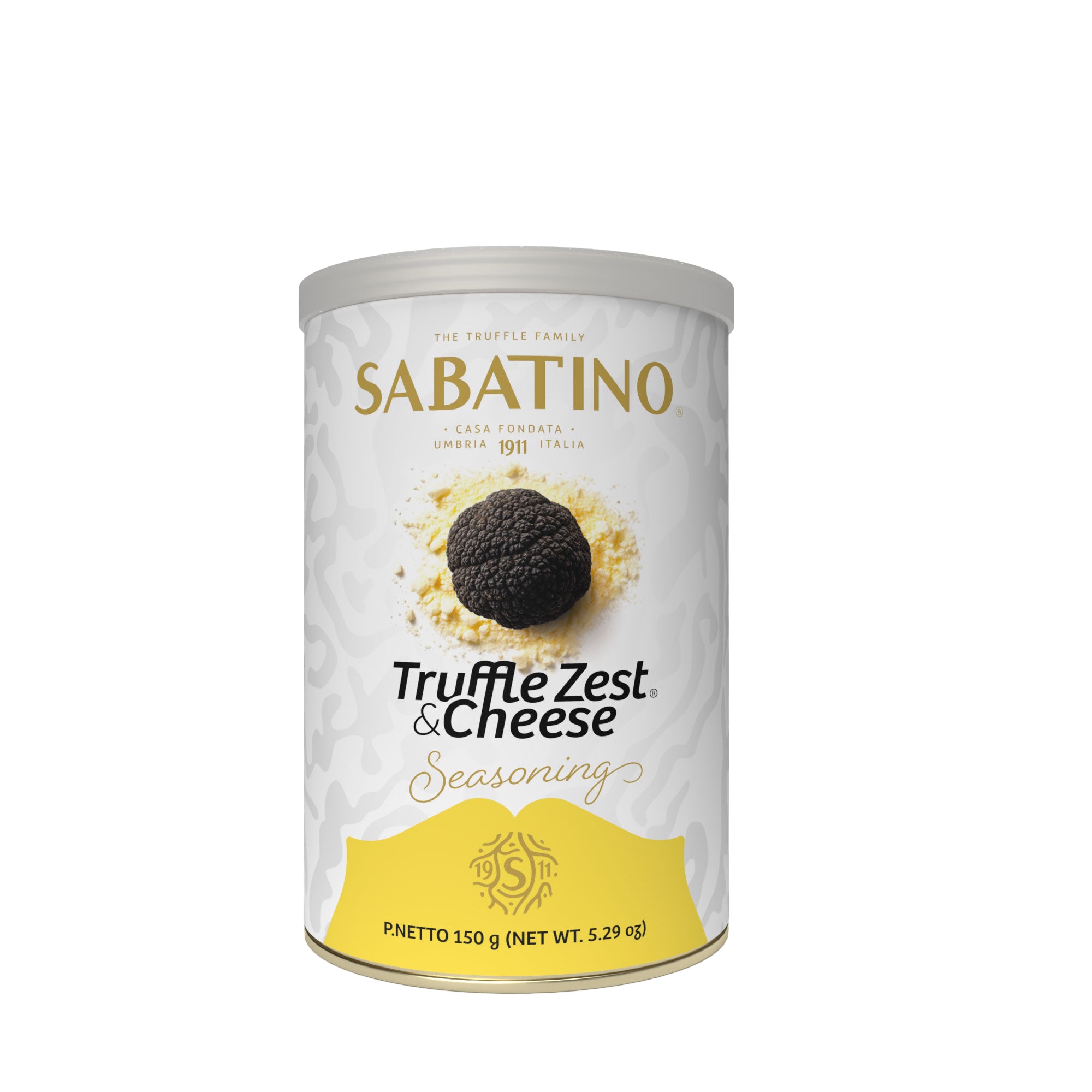 a can of food with a label