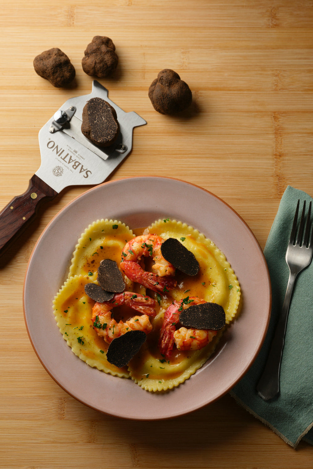 Prawn Ravioli