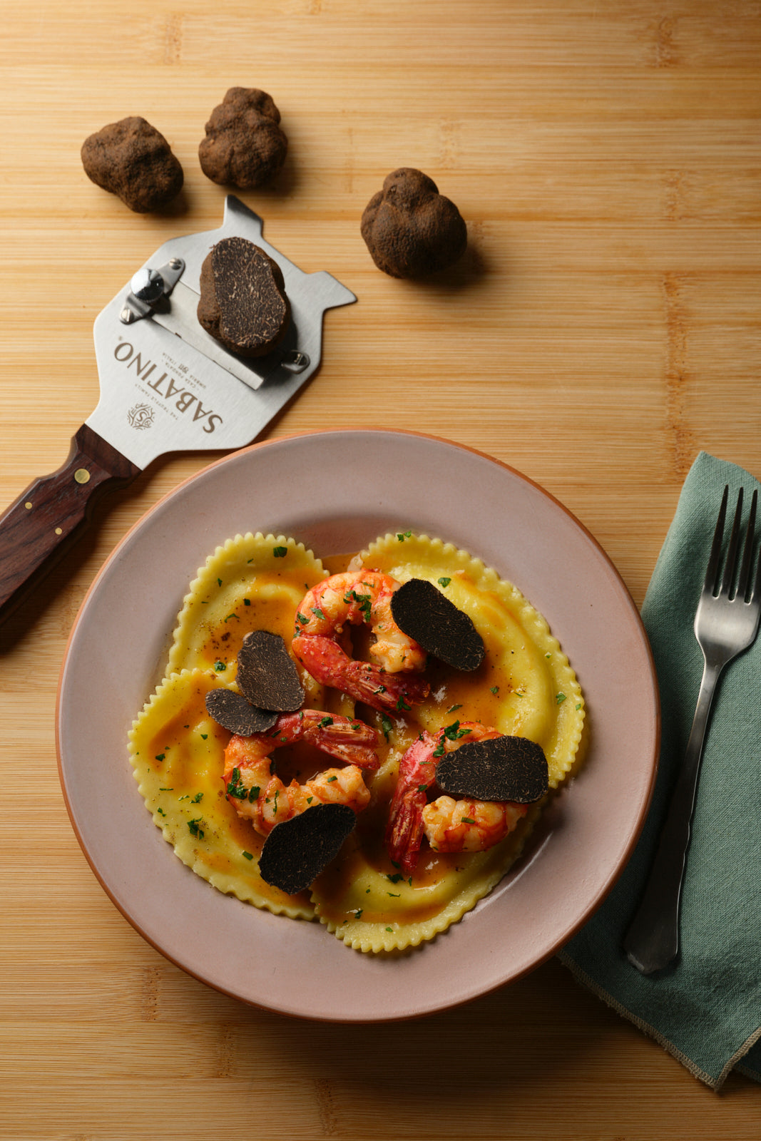 Prawn Ravioli