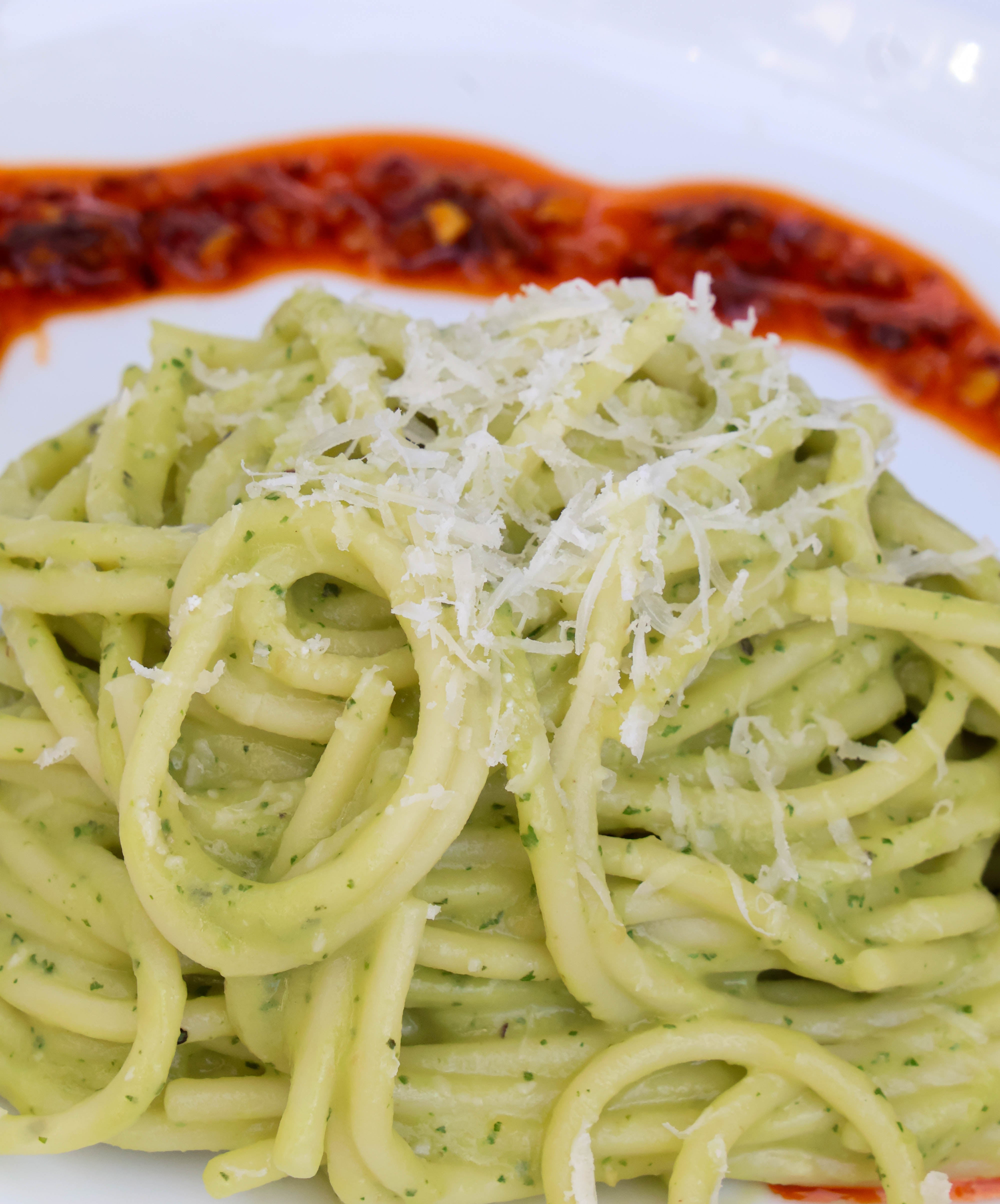 Truffle Avocado Pasta 