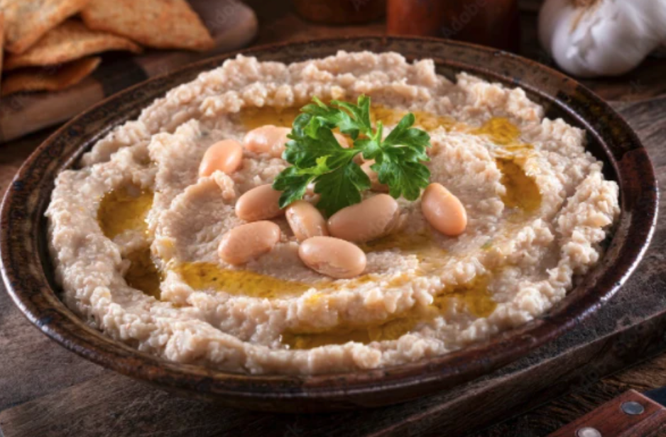 White Bean & Rosemary Dip with Truffles