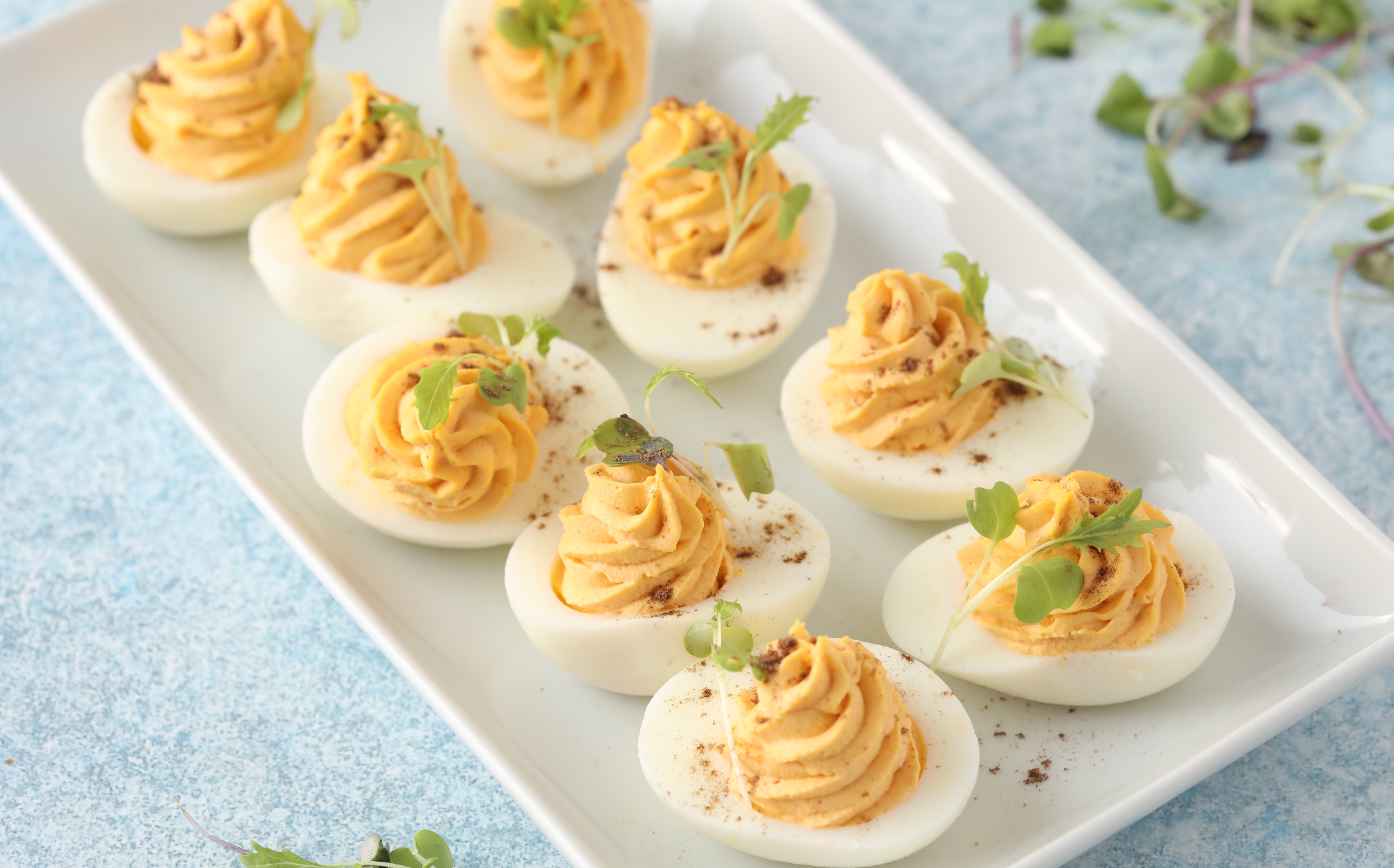 Truffle Deviled Eggs