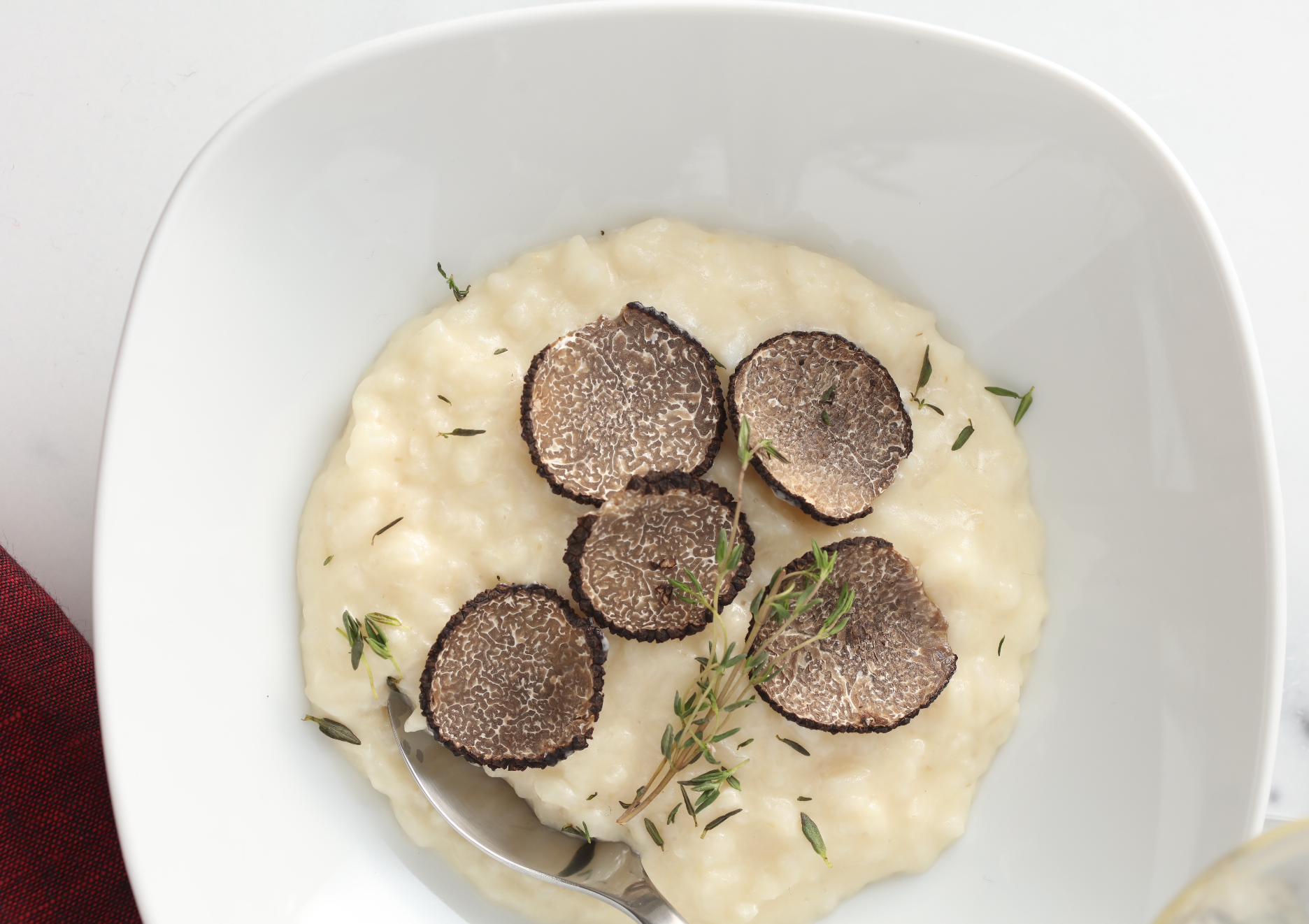 Risotto with Black Winter Truffles