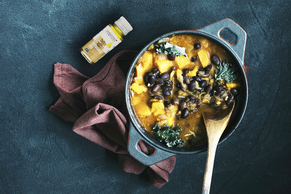 Black Bean Chili with Butternut Squash & Truffles