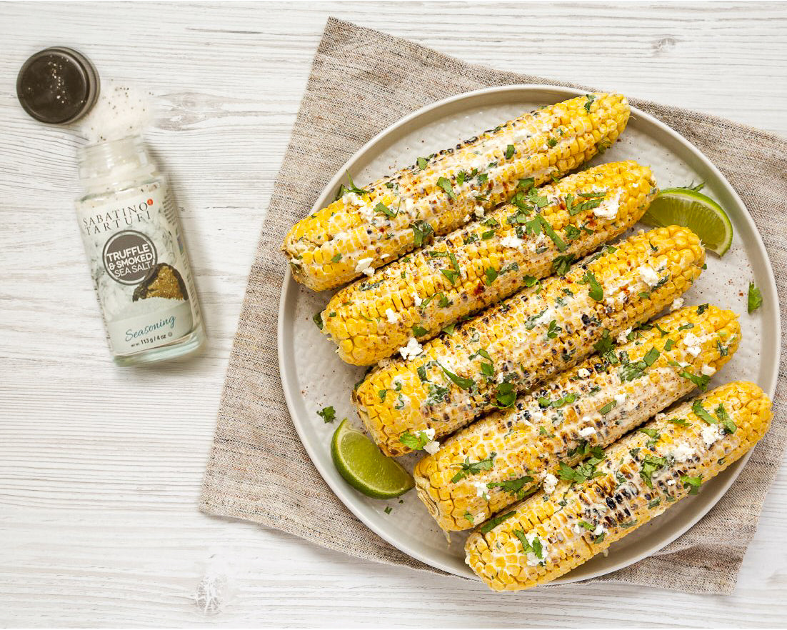 Smoked Truffle Elote Corn