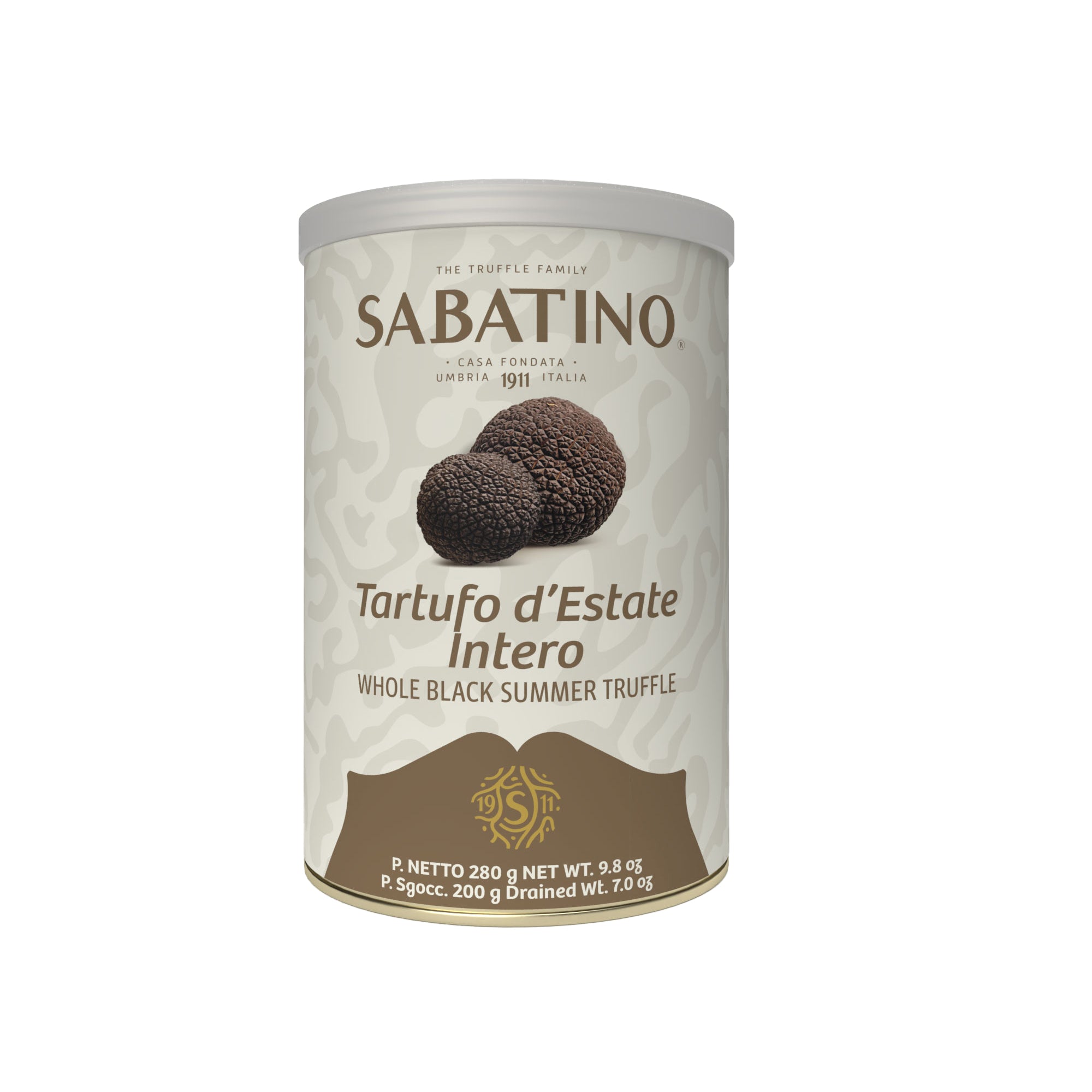 a can of food on a white background